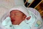 Barbora ŠPELINOVÁ  z Nezvěstic se narodila 13. ledna v 6 hodin a 25 minut ráno. Barborka vážila při narození 2500 gramů, měřila 46 centimetrů. 