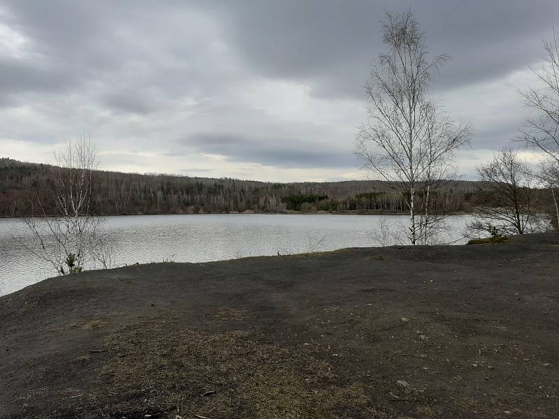 Ejpovické jezero.