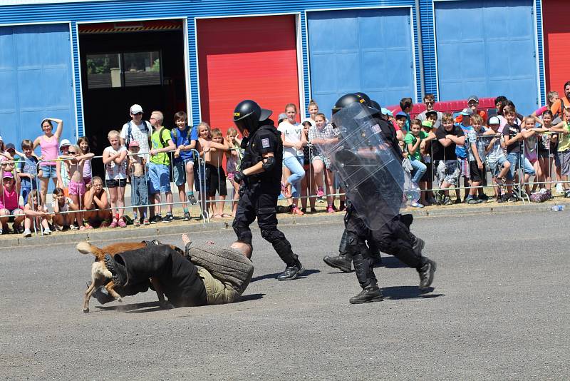 Dětský den ve Zbiroze si děti skvěle užily.