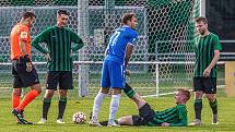 2. kolo MOL Cupu: FC Rokycany (zelení) - FC Slovan Liberec 1:5.