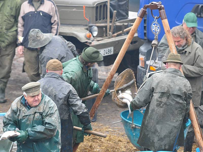 Příchuť tajemna a zakázaného ovoce mají pro mnohé zvědavce výlovy Padrťských rybníků, které leží ve Vojenském újezdu Brdy. Včera brzy ráno se dostalo po několika dnech odpouštění vody na ten horní.