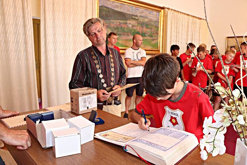 Mladí fotbalisté nasbírali v soutěži čtyřicet bodů.