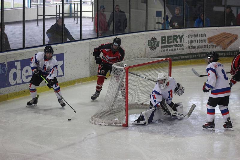 Dorostenci HC Rokycany  podlehli v nedělním utkání vrstevníkům Strakonic 4:6.