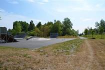 Pumptracková dráha v Rokycanech vznikne v jižní části města v sousedství skateparku.