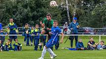 2. kolo MOL Cupu: FC Rokycany (zelení) - FC Slovan Liberec 1:5.