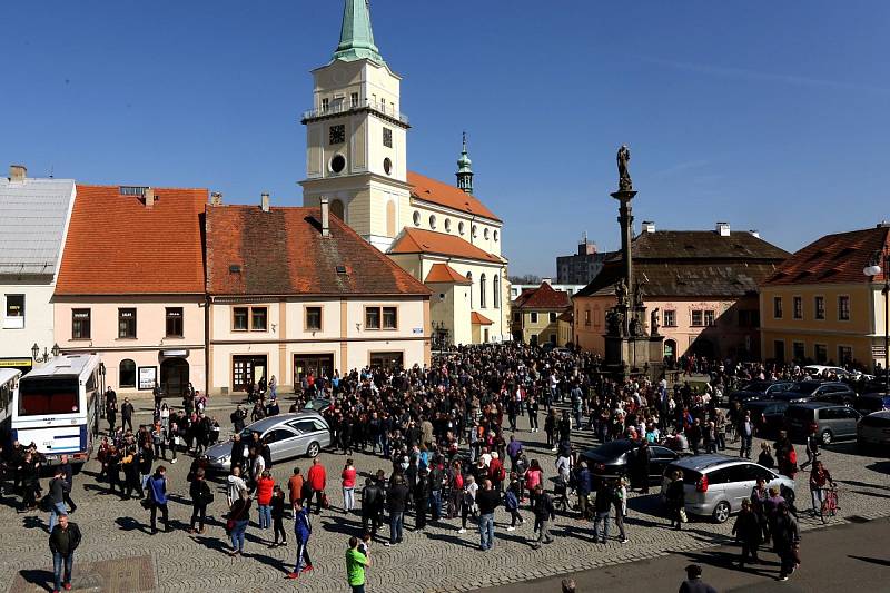 V Rokycanech se lidé rozloučili se zpěvačkou Věrou Bílou