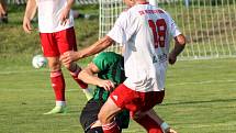 Fotbalisté FC Rokycany (na archivním snímku hráči v zelených dresech) porazili Jindřichův Hradec 2:0 a slaví třetí výhru v řadě.