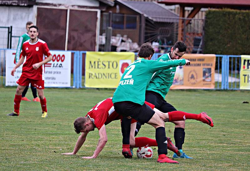 Sokol Radnice - TJ Košutka Plzeň  4:1