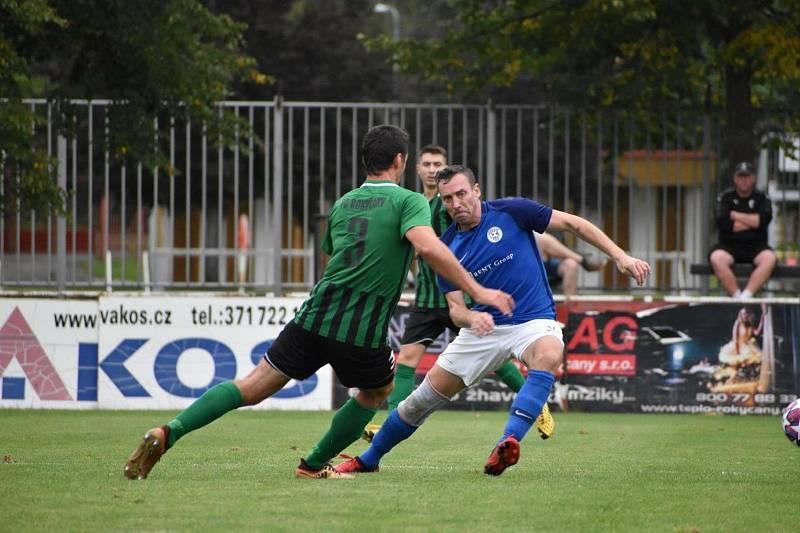 FC Rokycany - TJ Sokol Lom  1:2 (0:2)