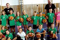 Malým basketbalistům SKB dnes končí týdenní soustředění.