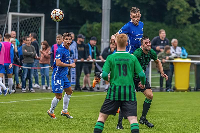 KOMPLET, MOL Cup (2. kolo): FC Rokycany - FC Slovan Liberec 1:5.