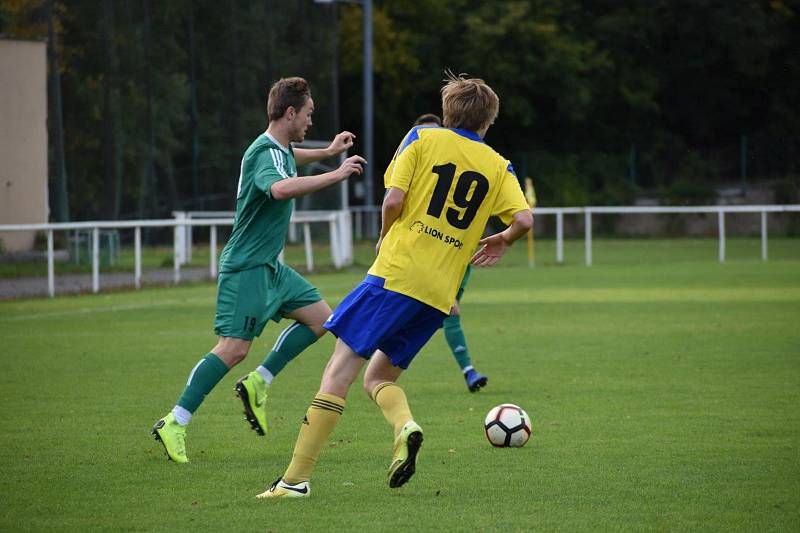 FC Rokycany B - TJ Sokol Kralovice 4:3 (3:1)