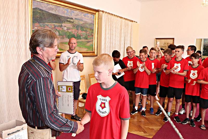 Mladí fotbalisté nasbírali v soutěži čtyřicet bodů.