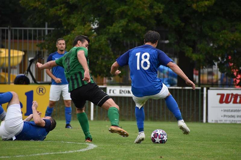 FC Rokycany - TJ Sokol Lom  1:2 (0:2)