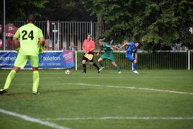 FC Rokycany - FK Žákava  2:1  (1:0)