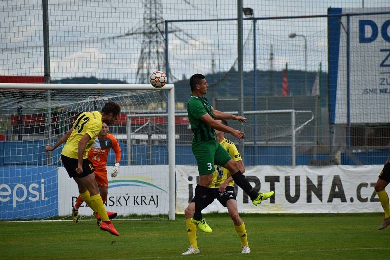 FK Robstav Přeštice vs. FC Rokycany 1:1.