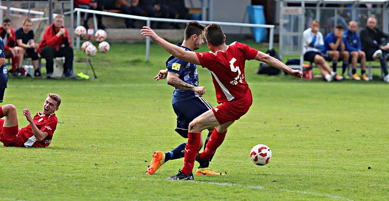 Vzájemný duel obou zástupců Rokycanska v krajském přeboru skončil 1:1.