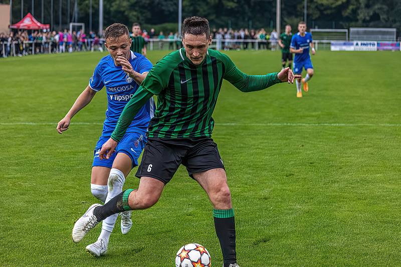 FC Rokycany (fotbalisté v zelených dresech), ilustrační snímek.