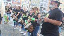 Buskers Fest České Budějovice.