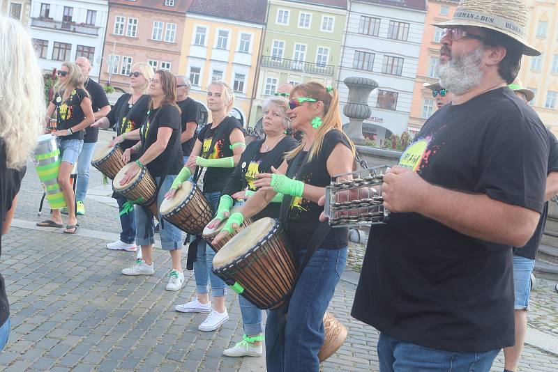 Buskers Fest České Budějovice.