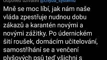 Od 1. března platí nová zpřísněná covidová opatření, se kterými souvisí i nemožnost cestovat mezi okresy. A národ se opět baví novými vtipy.