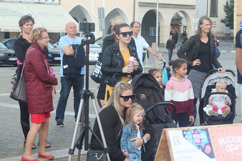 Buskers Fest České Budějovice.