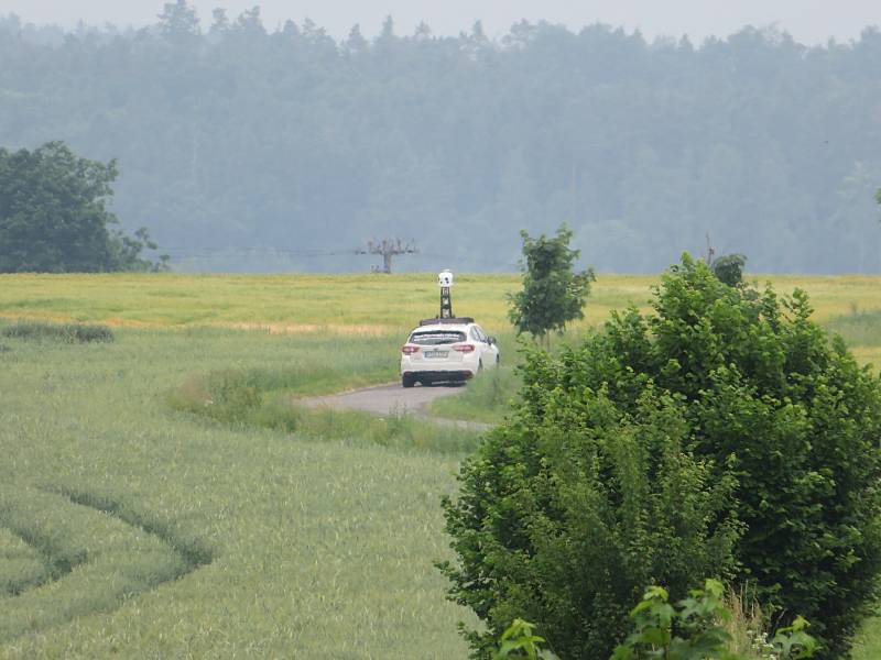 Apple Maps mapuje území republiky z Českých Budějovic. Vozy se tento týden pohybovaly na Táborsku.