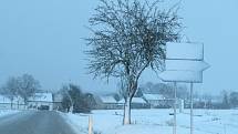 Předpovědi meteorologů se opět naplnily, v úterý 30. listopadu v podvečer vydatně sněžilo na celém území Jihočeského kraje.