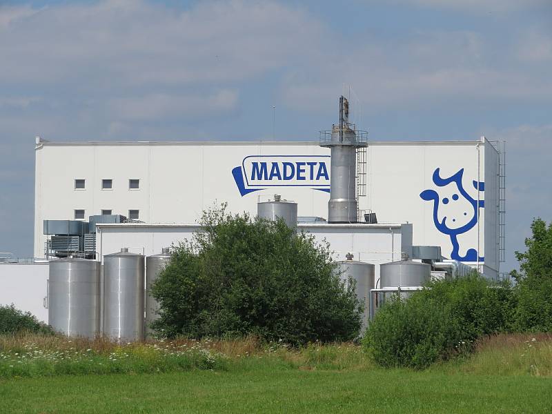 Online i v běžném životě obyvatelé Jihočeského kraje milují mléčné výrobky od Madety. Na snímku závod v Plané nad Lužnicí.