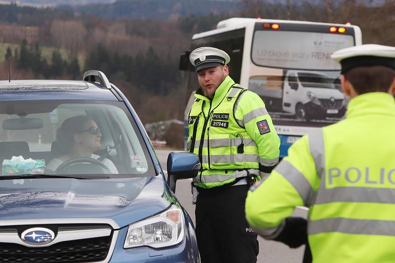 Dopravní akce u Strážkovic na Českobudějovicku