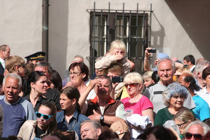 Prezident republiky Miloš Zeman navštívil Strakonice.