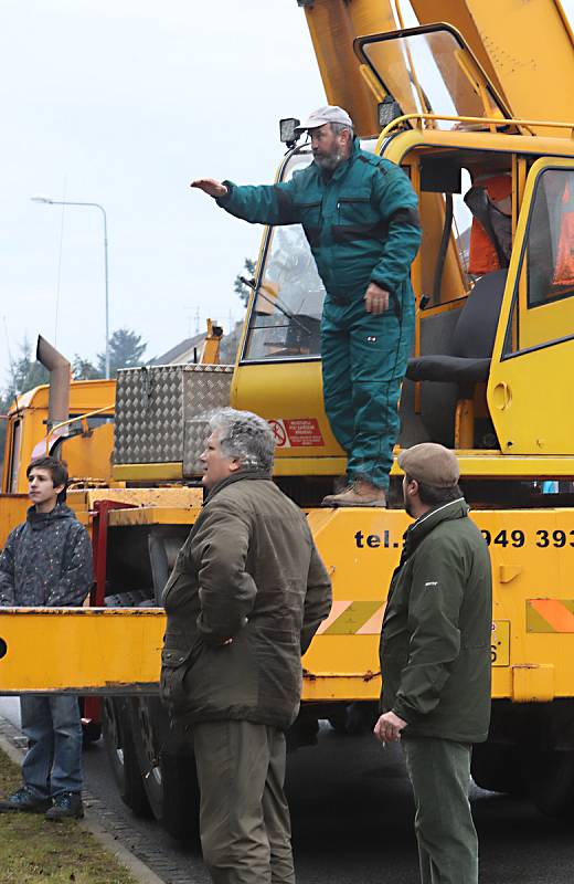 Vánoční strom pro České Budějovice ze Zavadilky,část 1