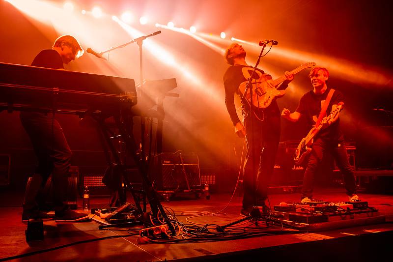 Koncert kapely Tata Bojs v Českém Krumlově si  návštěvníci jaksepatří užili. Foto: Pavel Sojka