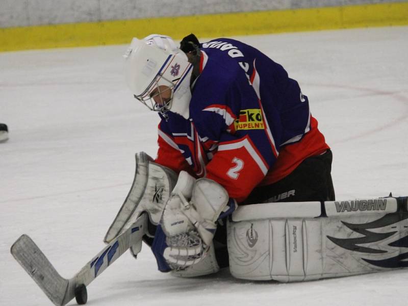 Hokejisté David servisu ČB podlehli na svém ledě Milevsku 3:5.