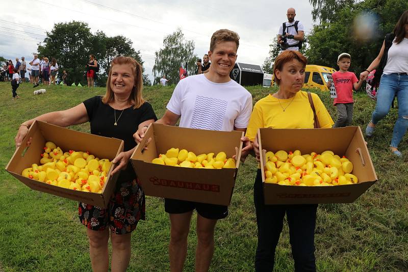 Společné akce Pusť kačku a S Chaloupkou na vodě ve Vodáckém centru České Budějovice. Na snímku mistr světa Václav Chaloupka.