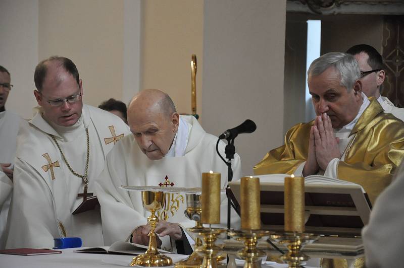 Mons. Václav Kulhánek slavil v sobotu své 90. narozeniny.