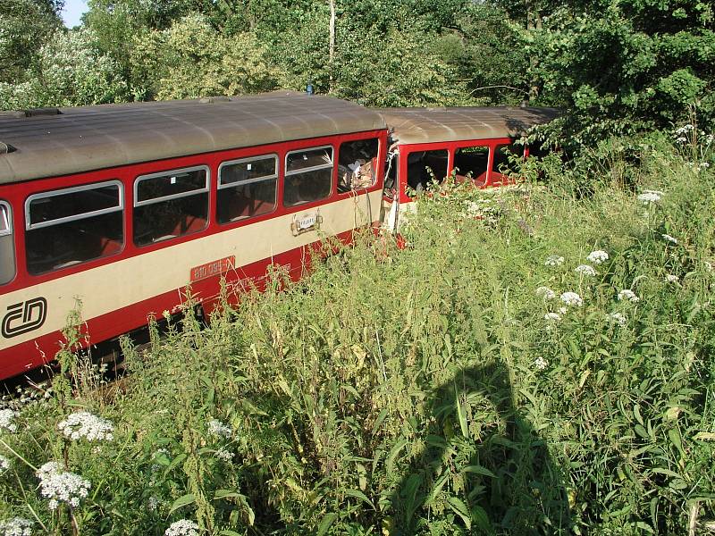 Srážka dvou vlaků 1. září 2007 mezi Vodňany a Bavorovem nedaleko Svinětic srazily dva osobní vlaky.