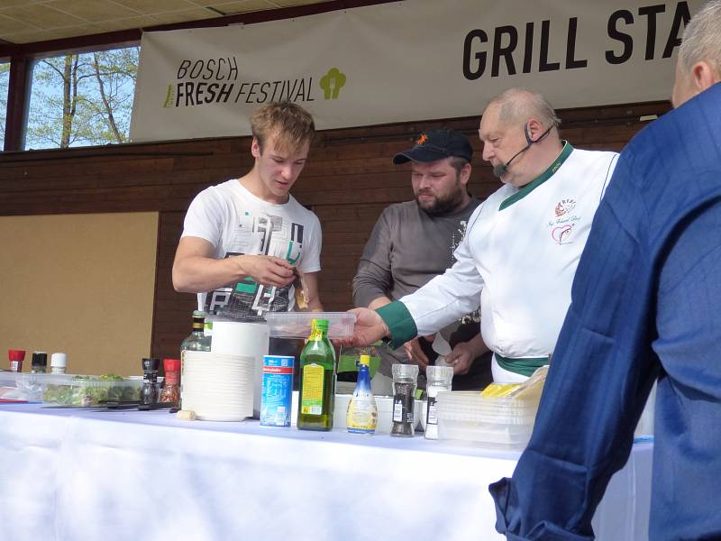 Druhý prodloužený květnový víkend patřil v Budějovicích prvnímu ročníku Bosch Fresh Festivalu.