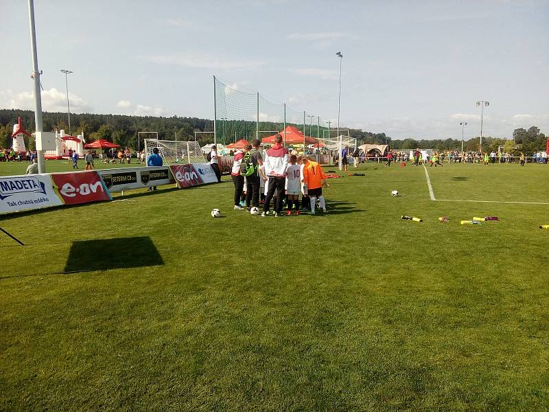 Fotbalový E.ON Cup v Roudném u Českých Budějovic