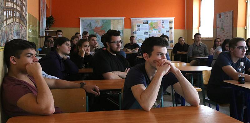 Studenti Vodňanské střední školy si vyzkoušeli zneškodnit teroristu