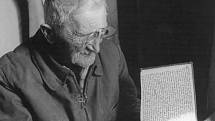Egon Schiele Art Centrum v Českém Krumlově otevřelo pět výstav pod názvem Mysterium Šumava. Hlavní expozice představuje dílo Josefa Váchala (1884 - 1969). Na snímku Josef Váchal.