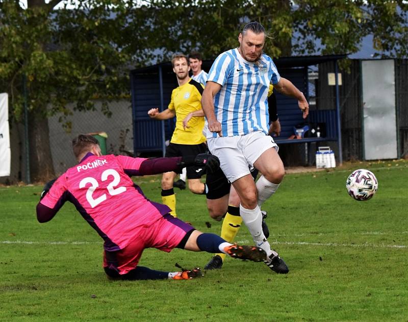 Fotbalový krajský přebor Rudolfov - Dražice 6:0