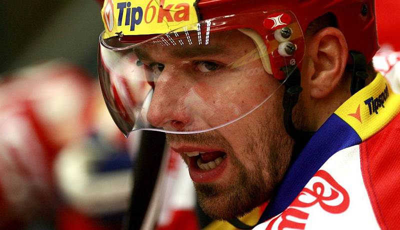 Utkání hokejové Tipsport Extraligy mezi HC České Budějovice a Rytíři Kladno.