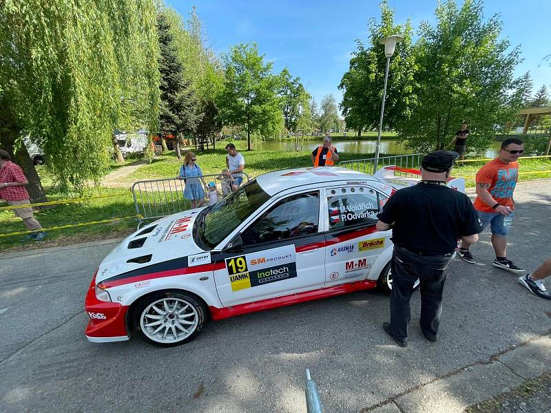 Na budějovickém výstavišti odstartovala Rallye Český Krumlov.