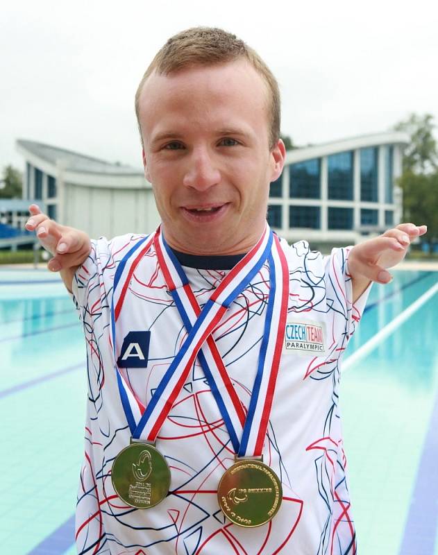 Paralympionik Arnošt Petráček zvítězil na mistrovství Evropy