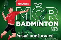MČR badmintonistů se bude hrát v Č. Budějovicích