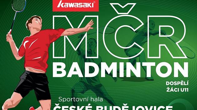 MČR badmintonistů se bude hrát v Č. Budějovicích