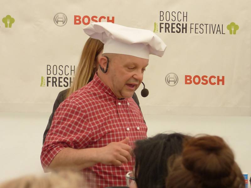 Druhý prodloužený květnový víkend patřil v Budějovicích prvnímu ročníku Bosch Fresh Festivalu.