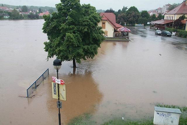 Týn nad Vltavou v pondělí 3. června 2013.