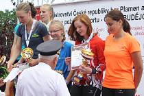 MISTROVSTVÍ. V Českých Budějovicích a Trocnově se uskutečnilo mládežnické mistrovství republiky v požárním sportu.